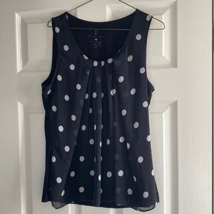 Women’s Tank Top Blouse Polka Dot